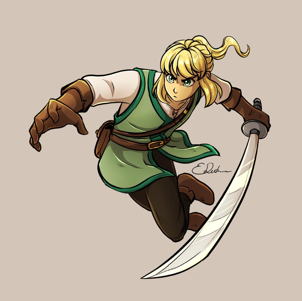 Fantasy Sword Wielder