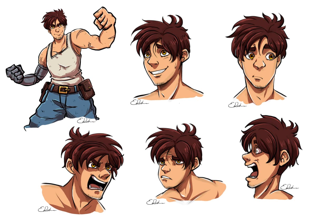 Character Expression Sheet